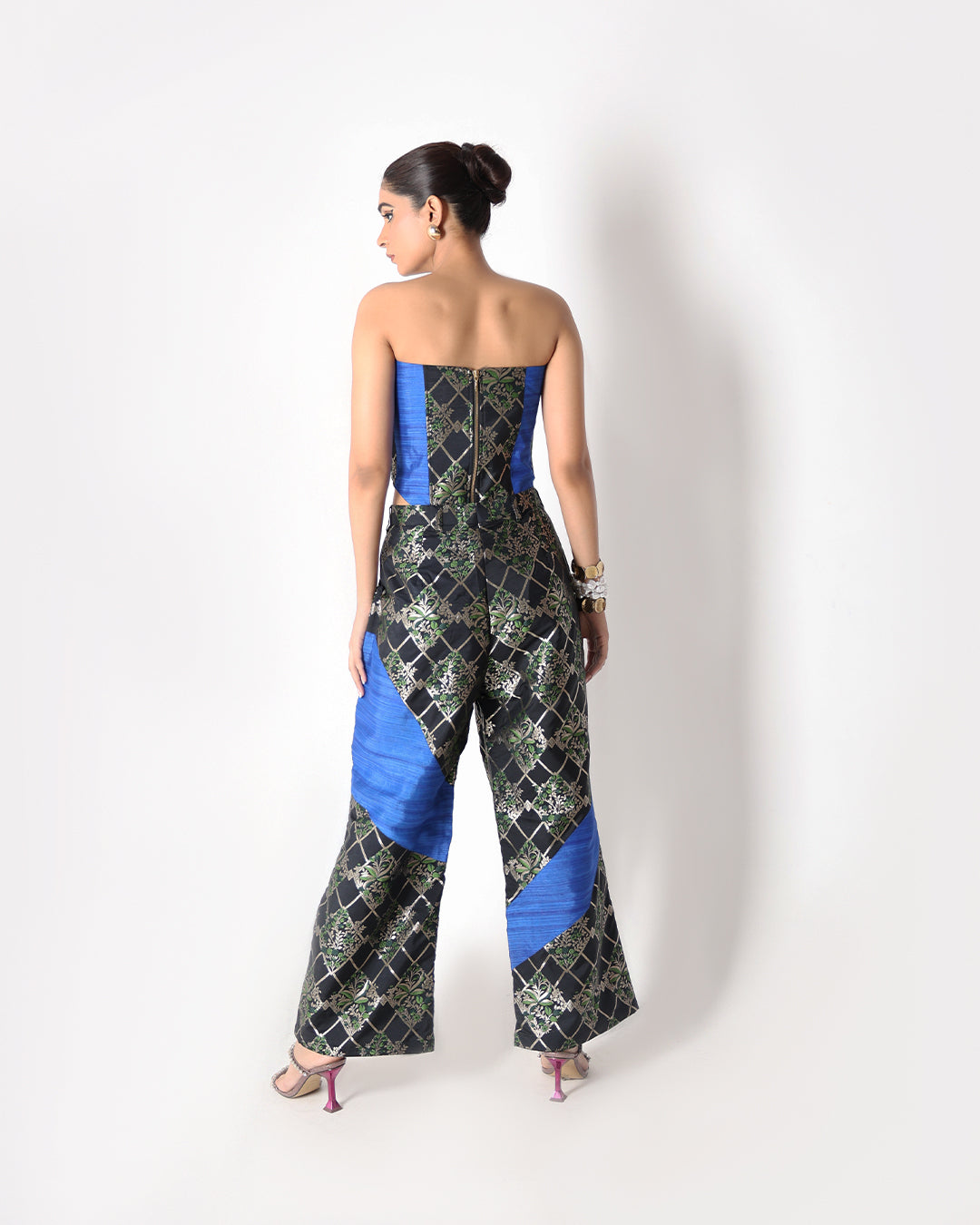 Crescent Silk Corset Set RTS | S |