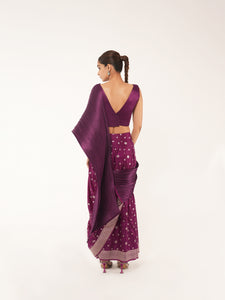 Maya Silk Concept Saree In Purple