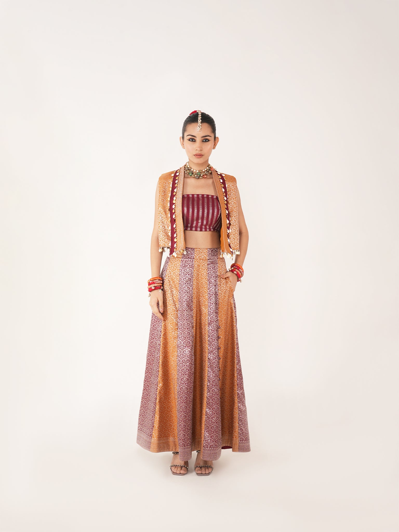 Mira 3pc Silk Lehenga