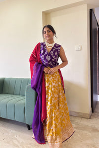 Ruhi Silk Lehenga 3pcs RTS | M |