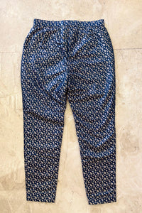 Shazeen Silk Pant In Teal RTS | L |