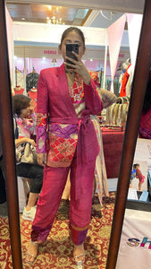 Roma Upcycled Silk Blazer