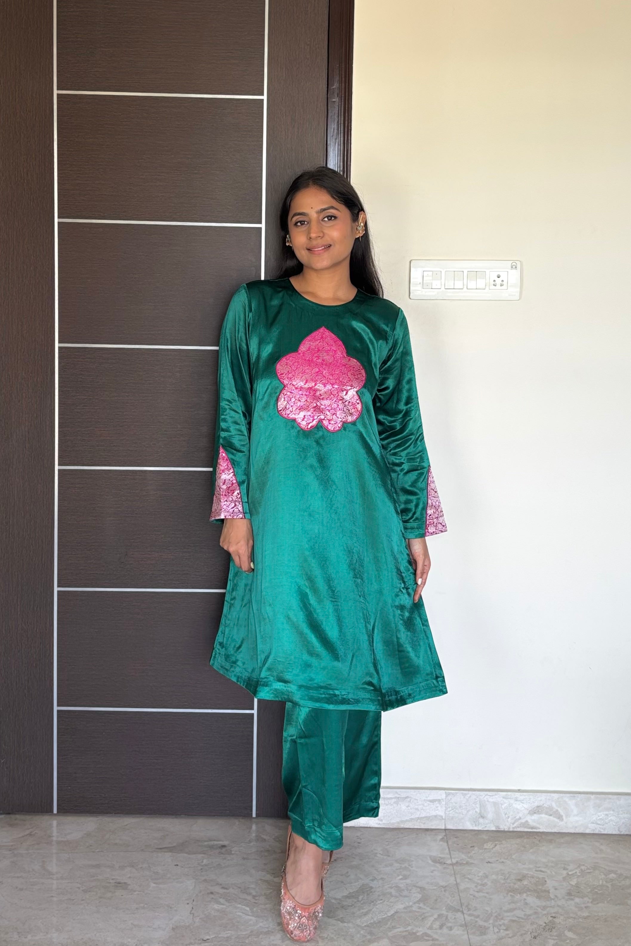 Maria Kurta Set In Green