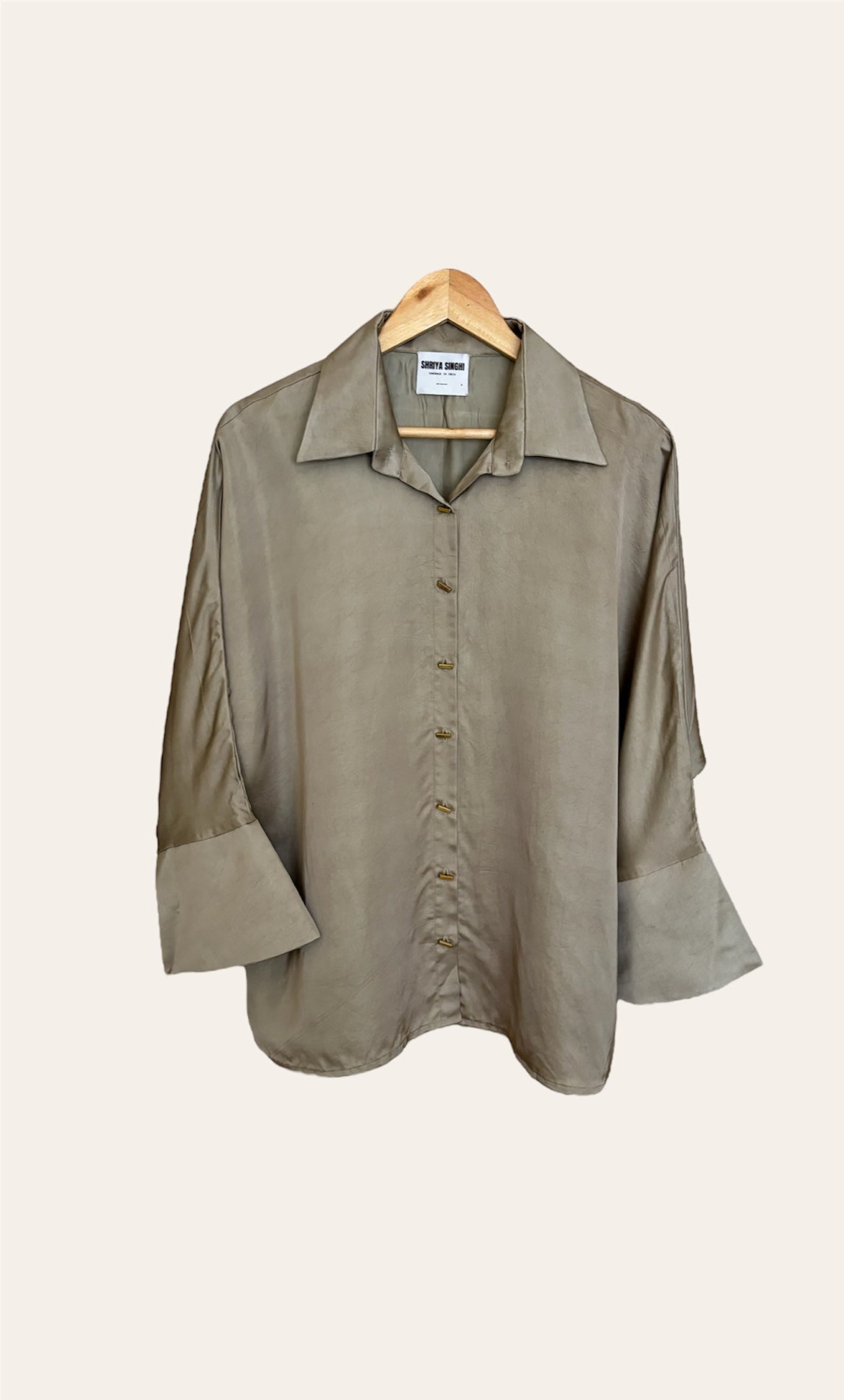 Lea One Size Shirt In Taupe