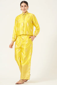 Ranisa Coord Set In Yellow